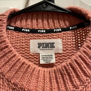 Pink oversized super soft sweater